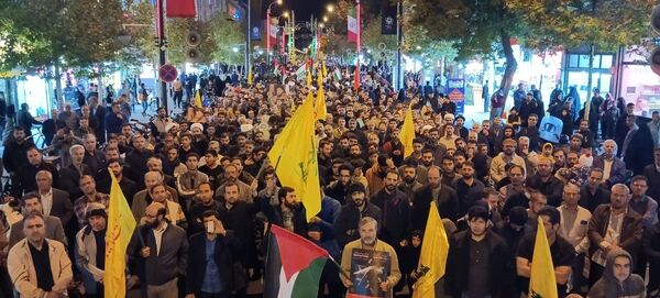 تجمع کودکان و نوجوانان زنجانی در محکومیت جنایات رژیم صهیونیستی 