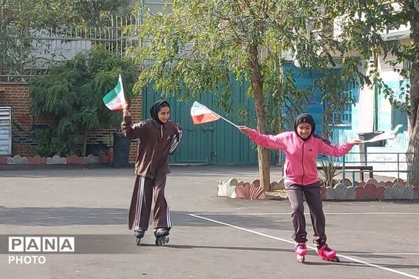 نشاط و پویایی در هفته تربیت بدنی دبیرستان دخترانه فاطمه‌الزهرا (س)