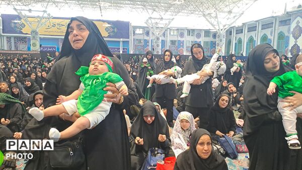 همایش شیرخوارگان حسینی در کرج 