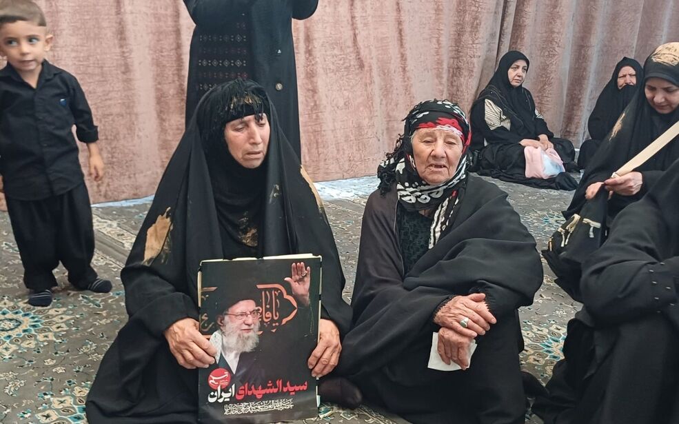  مراسم عزاداری وداع با رهبر شهید ایران