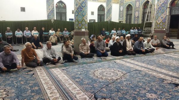 برگزاری مراسم ارتحال امام خمینی(ره) در مسجد صاحب الزمان شهرستان فردیس 