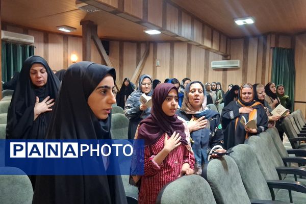 مراسم عزاداری دختران امام رضا (ع) ناحیه ۳ شیراز