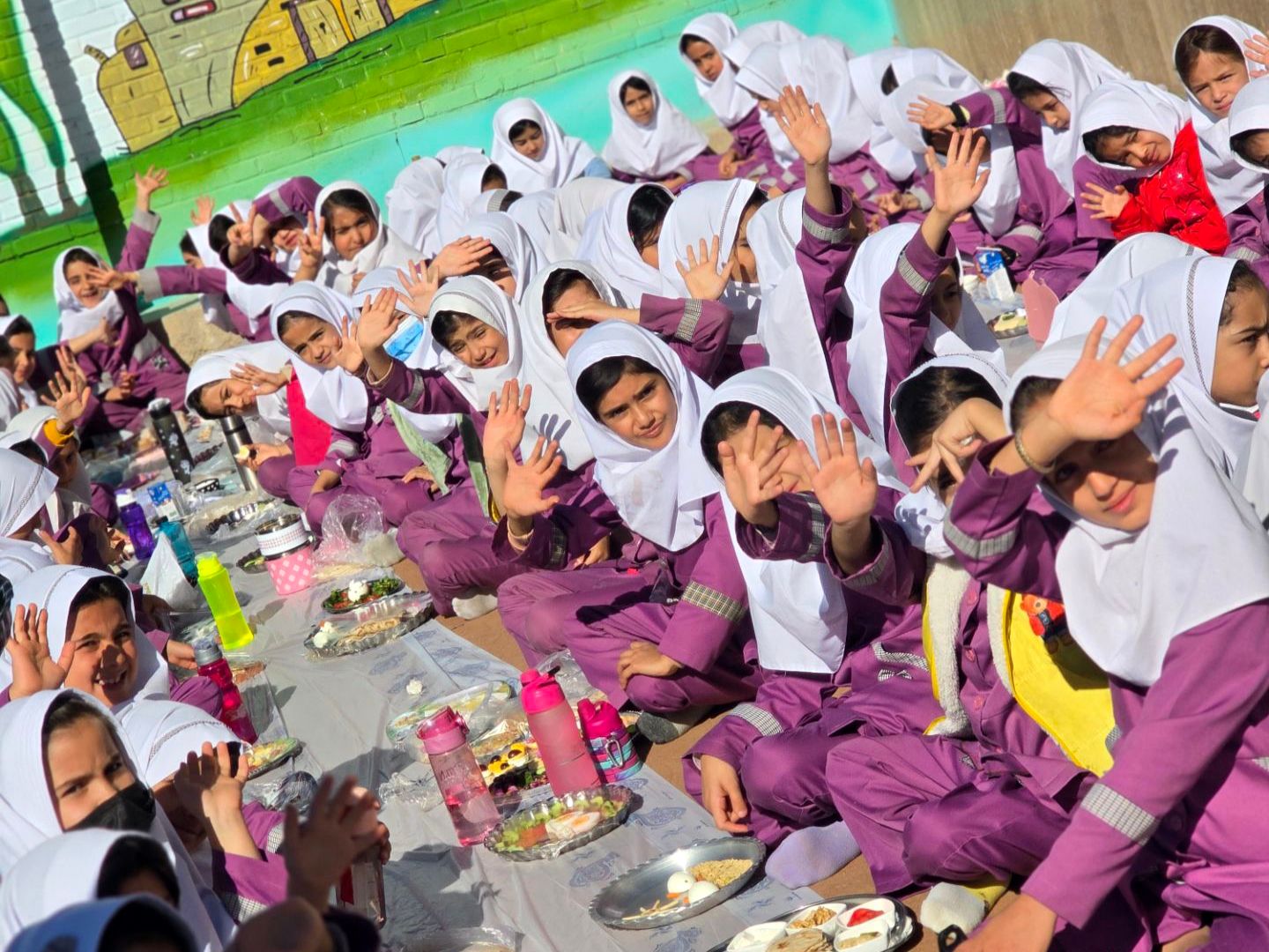 برگزاری همایش غذای سالم در دبستان بوستان 