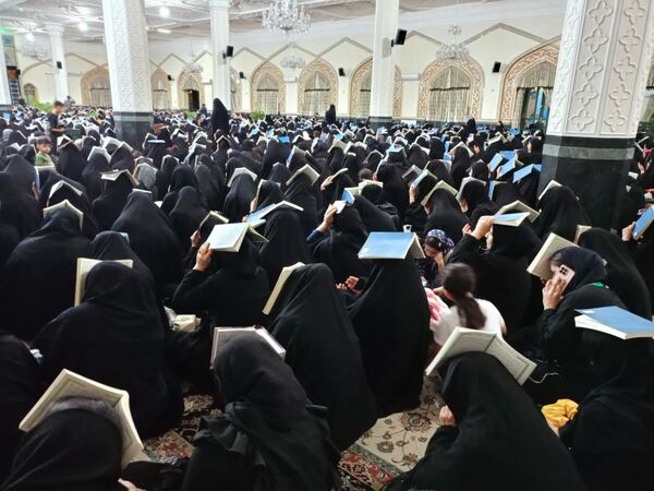 مراسم شب قدر در آرامگاه شهید مدرس کاشمر