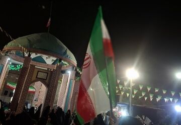 شصت و ششمین شب از تجمعات شبانه مردمی در مقبره شهدای خاورشهر ناحیه یک شهرری