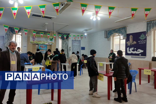 برگزاری مسابقات بازی فکری رشته جنگا ناحیه 4 شیراز