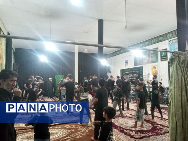 مراسم شب هشتم محرم  در مسجد صاحب الزمان (عج) نیشابور