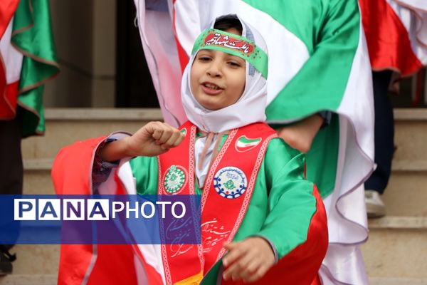 آیین افتتاح مدرسه ۱۴ کلاسه روستای خیرآباد