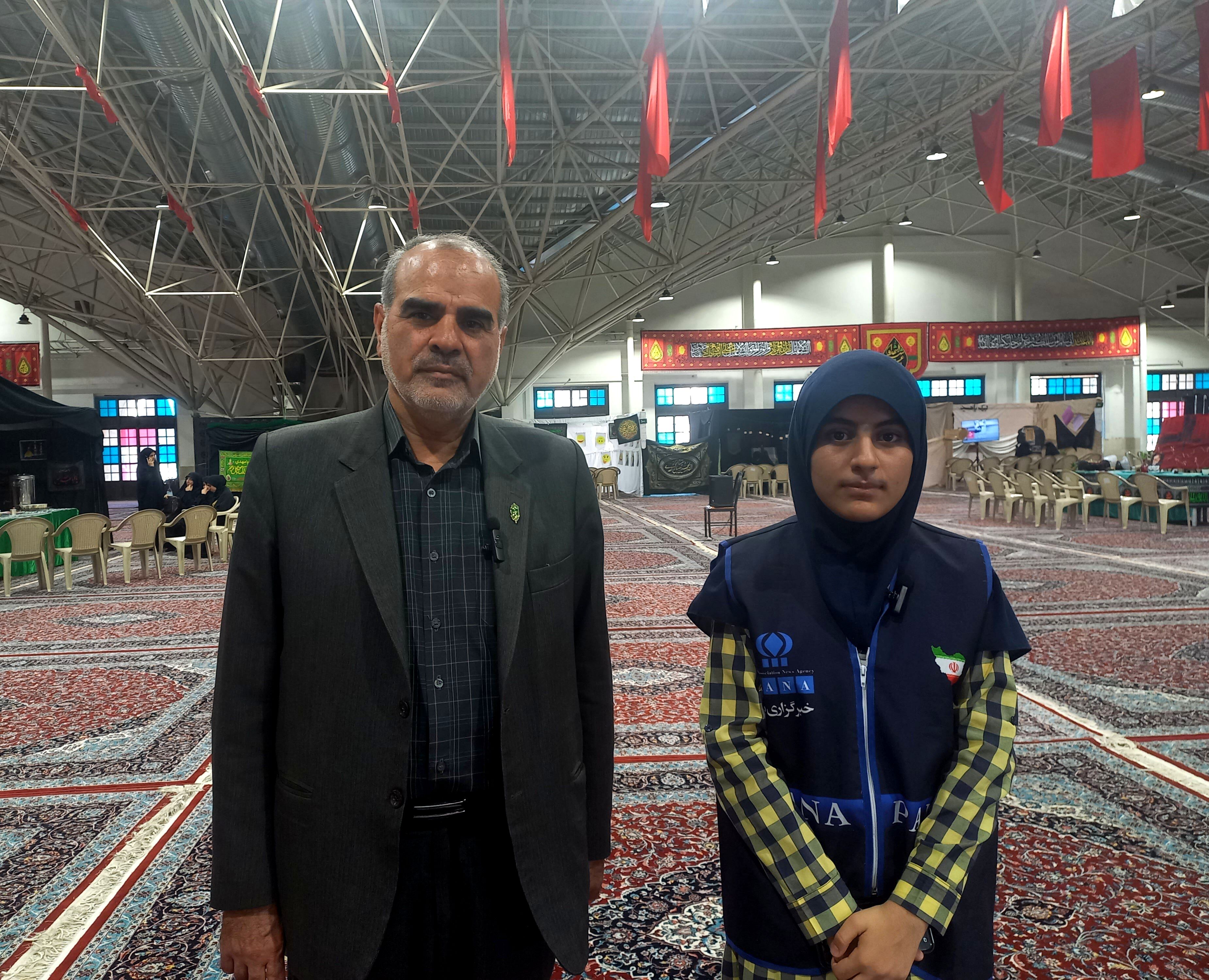 حال‌وهوای گلستان شهدا در معنویت نمایشگاه «فرازمان، فرامکان» تأثیر به‌سزایی دارد