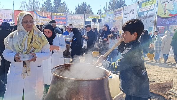 برگزاری جشنواره پخت سمنو در بجنورد 