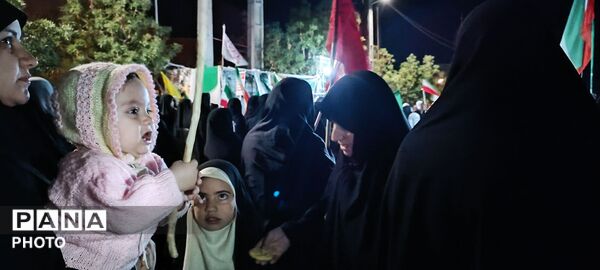 تجدید پیمان مردمان کوی یکن آباد با ایران جان