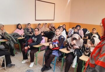 برگزاری پنجمین روز از اردوی «تمشک» در کانون کوثرولایت ناحیه چهار کرج 
