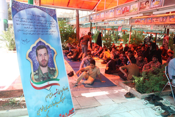 مراسم بزرگداشت شهید مدافع حرم «مهدی طهماسبی»