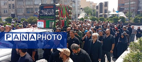 تشییع باشکوه پیکر بسیجی شهید در حمله رژیم صهیونیستی؛ مردم با فریاد مرگ بر اسرائیل وداع کردند