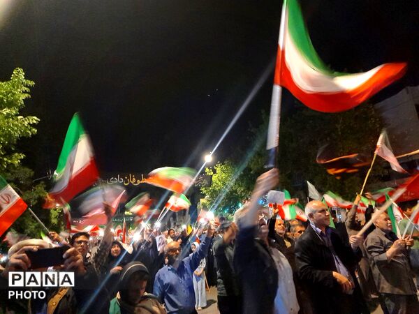 جشن با شکوه در شهرستان نیشابور 