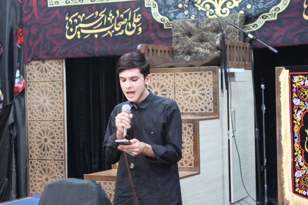 مراسم سوگواری ابا عبدالله در هیات رزمندگان اسلام شهرستان خرامه 