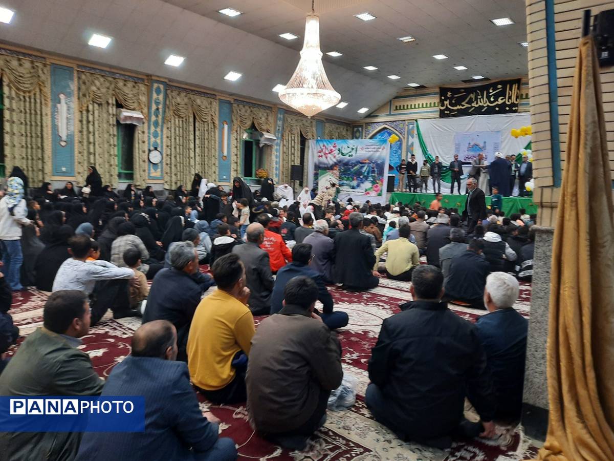 جشن ولادت حضرت ولی‌عصر (عج) در خلیل آباد  