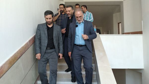 بازدید مدیرکل نوسازی توسعه و تجهیز مدارس استان تهران از پروژه‌های مدارس شهرستان اسلامشهر