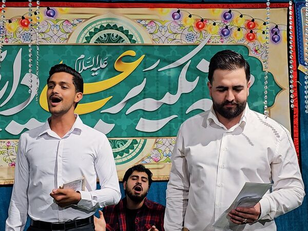 جشنی ماندگار در مهدیه عنبرآباد با طنین نام علی (ع)