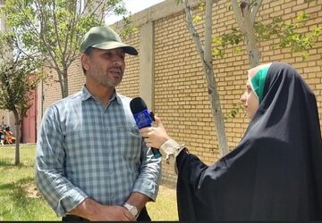 برپایی نماز جمعه همدلی و ایستادگی مردم شهید پرور اصفهان 