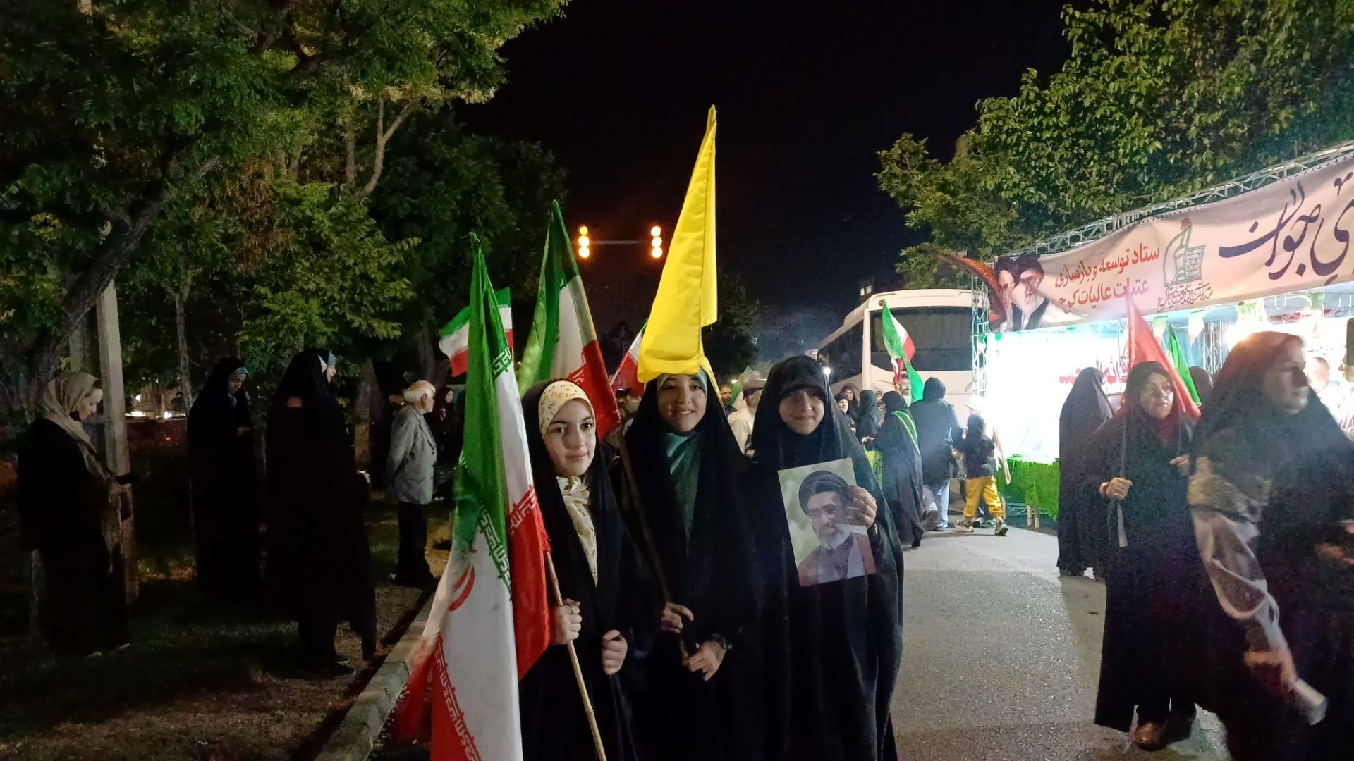 هفتاد ‌و چهارمین موج حضور مردمی در استان البرز