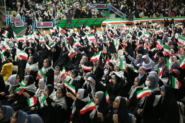 جلوه‌هایی از همایش «دختران حاج قاسم» در قم