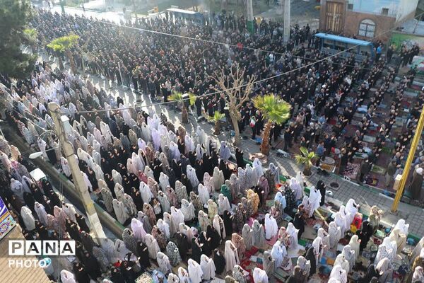 شکوه وحدت در قرچک؛ اقامه باشکوه نماز عید سعید فطر در صفوفی الهی