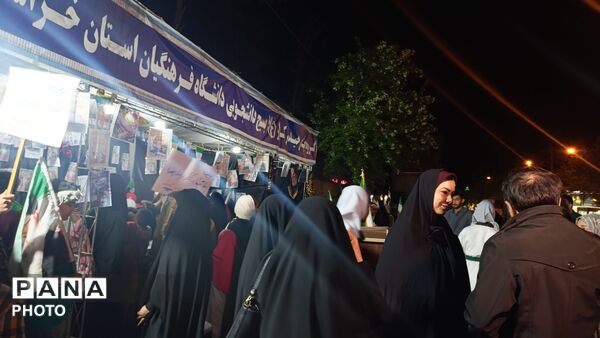 برپایی موکب جهادی حیدر کرار در دبستان علی دهقانیان 