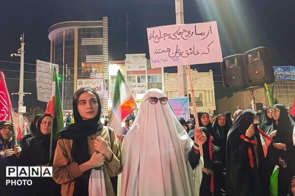 حضور مردم خستگی‌ناپذیر ملارد در تجمعات شبانه