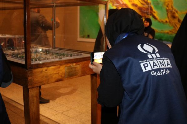 بازدید اعضای گروه ایرانِ جان از موزه ملی ایران 