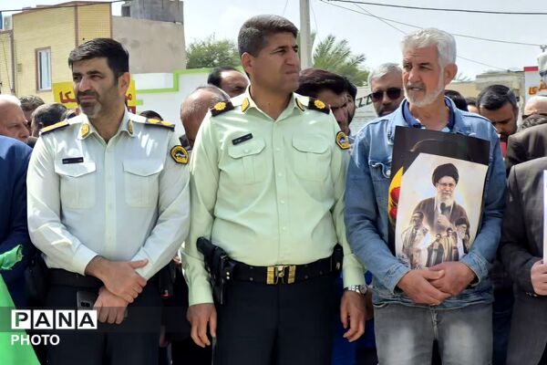 راهپیمایی روز قدس در جویم