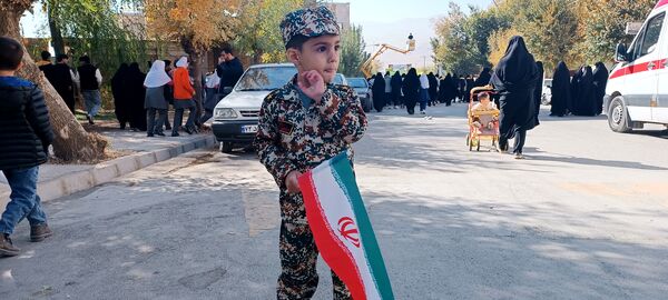 صدای وحدت دانش‌آموزان فارسان در روز ۱۳ آبان 