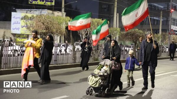 بیست و یکمین اجتماع عظیم مردمی کرج در خونخواهی رهبر شهیدشان 