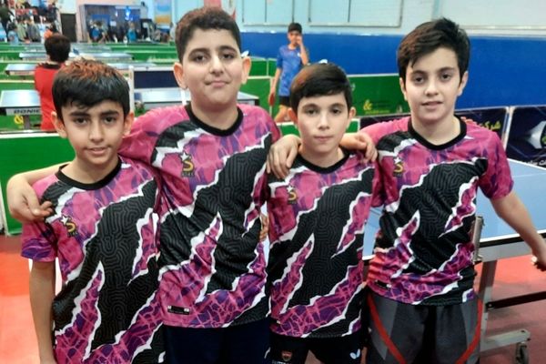 قهرمانی تنیس روی میز منطقه ۵ نشان دهنده پرورش استعدادها است 