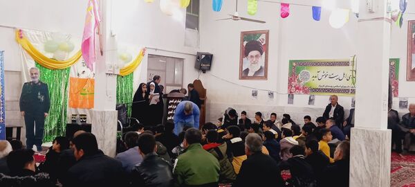 جشن باشکوه ولادت امام علی ع در روستای کاریزک خلیل آباد