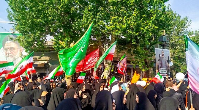 جان فدایان کوهدشت به میدان آمدند
