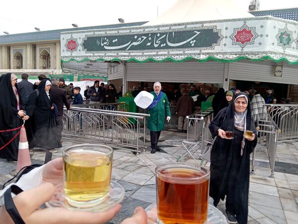 اردوی زیارتی و سیاحتی دارالقرآن سلسله الذهب در حرم مقدس امام رضا (ع)