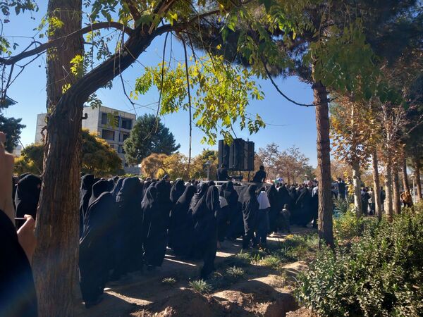 مراسم تشییع پیکر شهید گمنام  در شهرستان کاشمر 