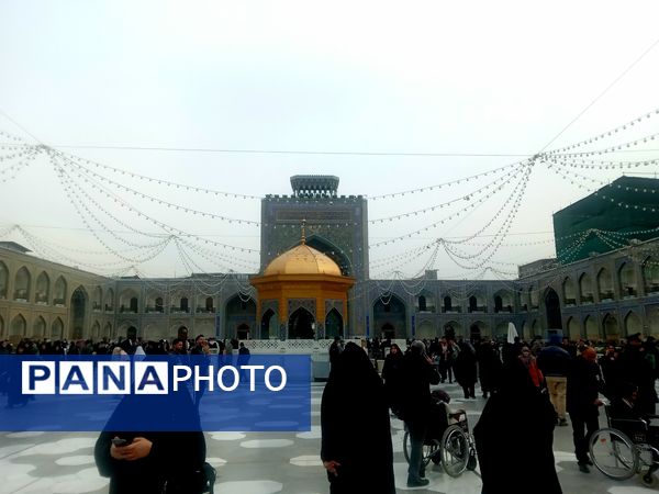 اردوی زیارتی و سیاحتی دارالقرآن سلسله الذهب در حرم مقدس امام رضا (ع)