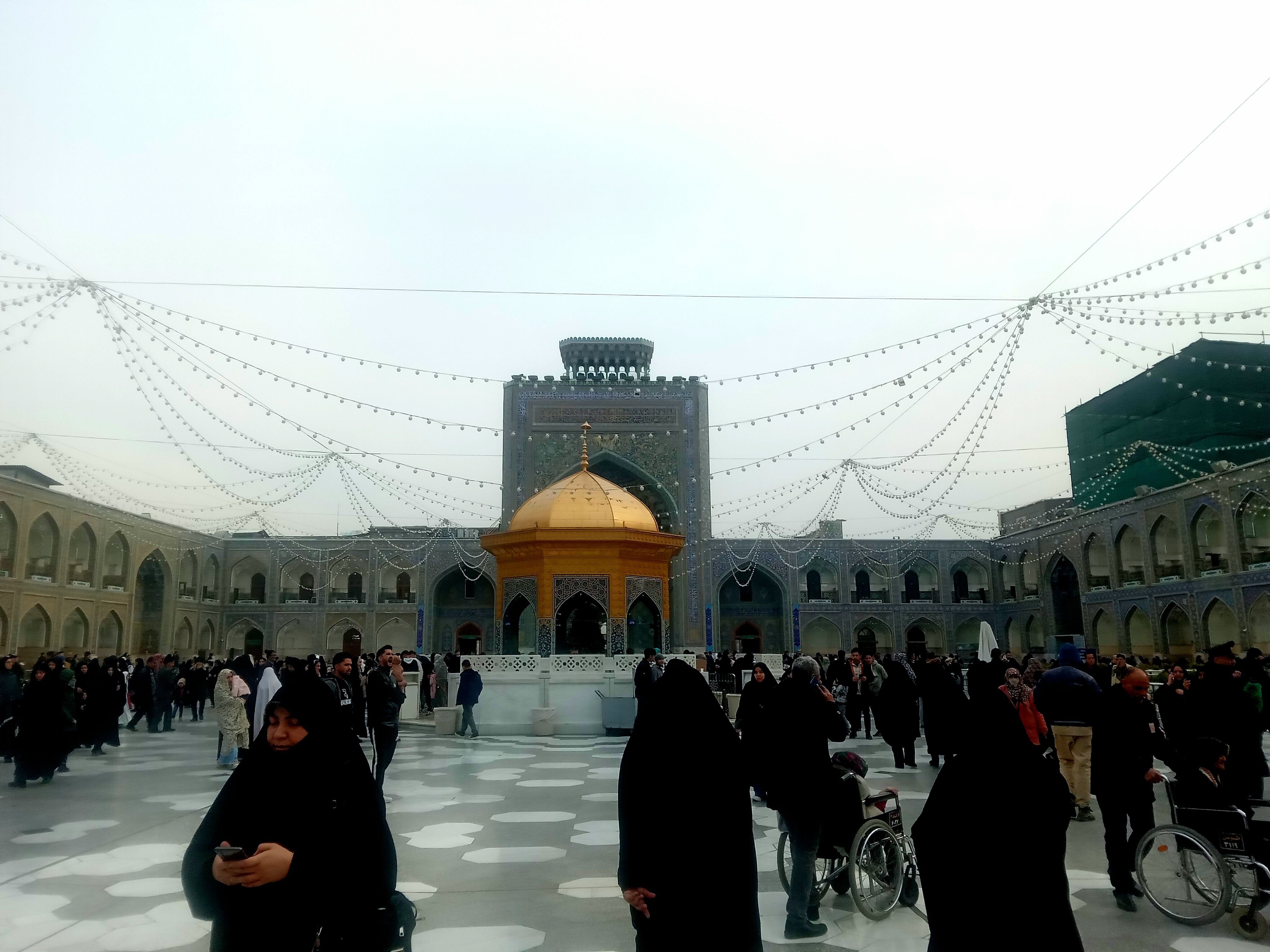 اردوی زیارتی و سیاحتی دارالقرآن سلسله الذهب در حرم مقدس امام رضا (ع)