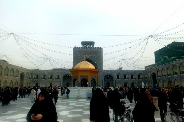 اردوی زیارتی و سیاحتی دارالقرآن سلسله الذهب در حرم مقدس امام رضا (ع)