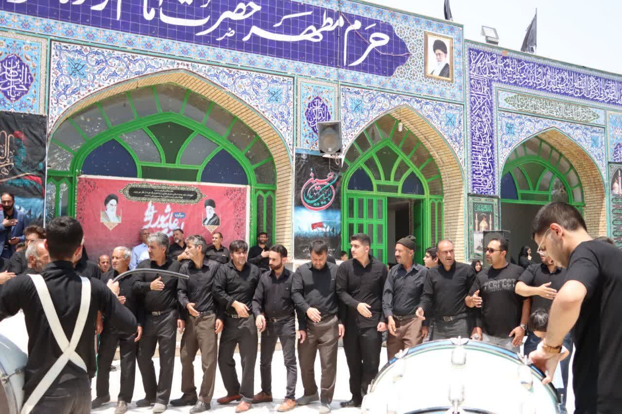 مراسم عاشورای حسینی در شهرستان کوهبنان