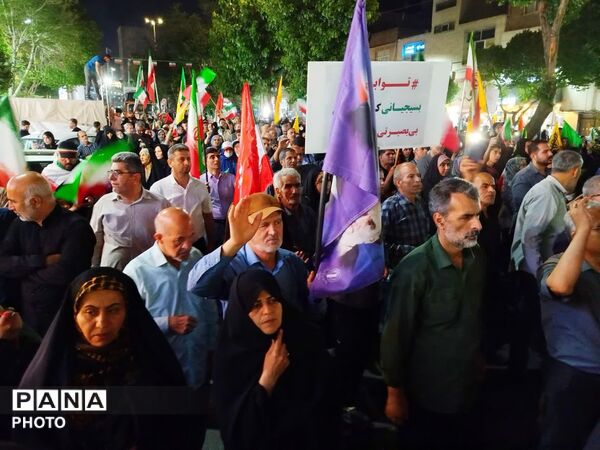 نود و نهمین تجمع مردمی فردیس با حضور عاشقانه