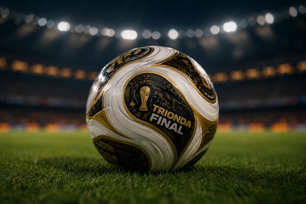 FIFA توپ جدید نیمه‌نهایی و فینال جام جهانی را رونمایی کرد + عکس