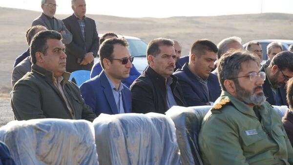 کلنگ زنی هنرستان شبانه‌روزی شهدا ارتش در شهرستان مانه 