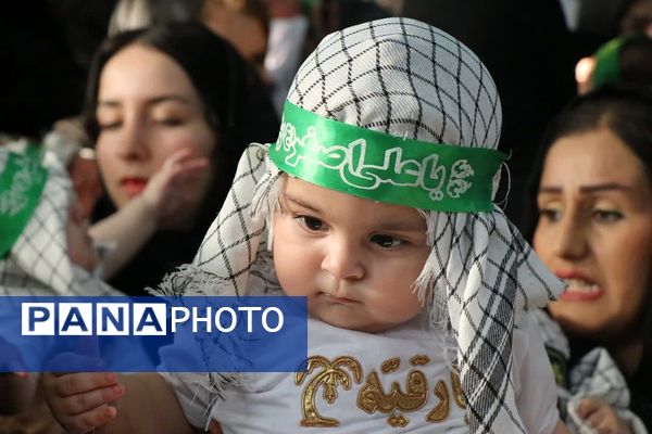 جلوه‌ای از همبستگی نسل نو با فرهنگ عاشورایی
