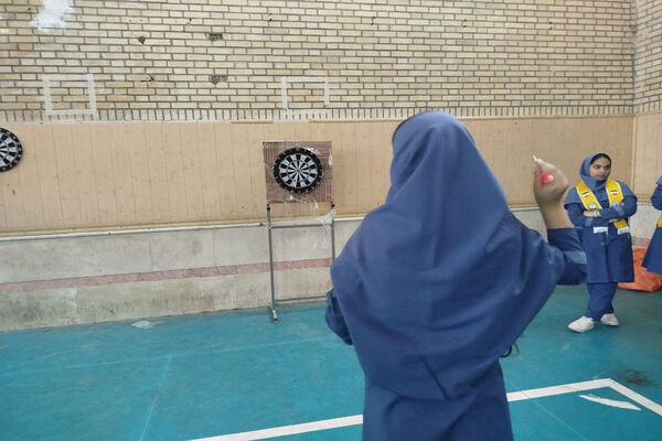 اردوی تمشک دختران شهرستان‌های جنوبی استان بوشهر در کنگان