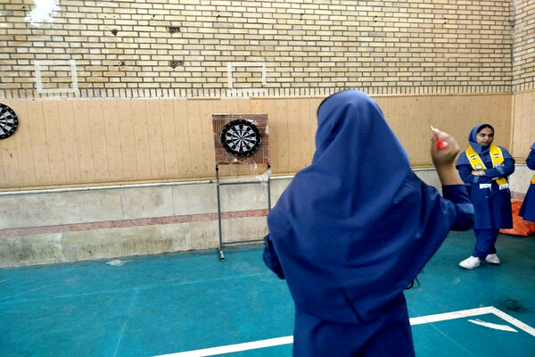 اردوی تمشک دختران شهرستان‌های جنوبی استان بوشهر در کنگان