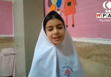 برگزاری جشن شکوفه‌ها در دبستان شاهد پوررضایی