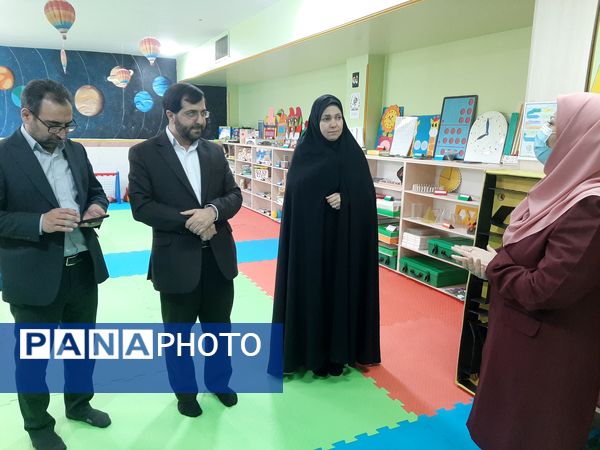 افتتاح اتاق بازی و یادگیری آموزشگاه شهید باهنر ملارد 